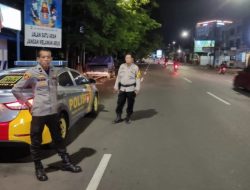 Patroli Malam Polsek Bontoala, Upaya Jaga Kondusifitas Wilayah