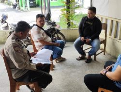 Bhabinkamtibmas Polsek Manggala Kedepankan Problem solving setiap Permasalahan diwilayah Binaan Jalur Hukum Langkah Terakhir 