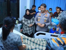 Kapolrestabes Makassar Beri Semangat untuk Anak 12 Tahun Korban Penyekapan dan Rudapaksa