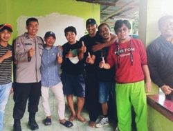 Sambangi Warga Lewat Door to Door System, Polsek Manggala Tangkal Gangguan Kamtibmas