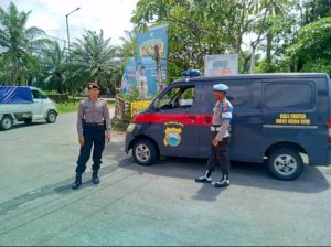 Polsek Tamalanrea Intensifkan Patroli Mobile Jaga Keamanan Selama Libur Lebaran