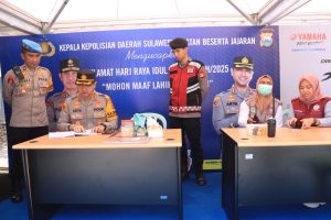 Kapolrestabes Makassar Cek Kesiapan Pos Operasi Ketupat 2025 Pasca Lebaran