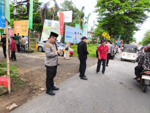 Polsek Tamalanrea Kawal Kegiatan Syawalan 1446 H Muhammadiyah Sulsel