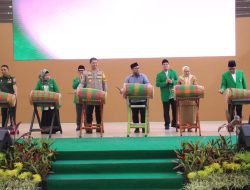 Kapolrestabes Makassar Hadiri Halal Bi Halal dan Launching Milad ke-71 UMI