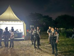 Patroli Samapta Polrestabes Makassar, Sapa, Atur Lalin, dan Jaga Ketertiban Konser