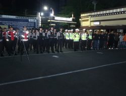 Patroli Cipta Kondisi, Polrestabes Makassar Sisir Titik Rawan Perkelahian dan Begal