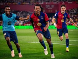 Barcelona Taklukkan Real Madrid 3-2, Juara Copa del Rey 2024/2025