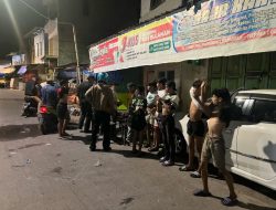 Polisi Tindak Remaja Bawa Sajam saat Nongkrong di Jalan Lembo Makassar