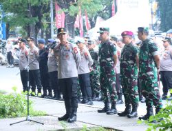 Kapolda Sulsel Pimpin Apel Pengamanan Hari Buruh di Bawah Fly Over Makassar, 2.255 Personil Gabungan Diturunkan 