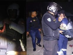 KRYD Polsek Manggala Sasar Titik Rawan, Miras Ballo Dimusnahkan di Tempat
