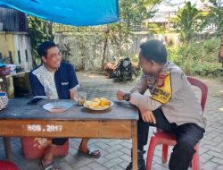 Hangat dan Humanis, Bhabinkamtibmas Sambung Jawa Ciptakan Senyum di Tengah Warga