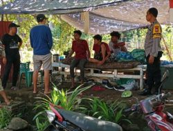 Bhabinkamtibmas Kelurahan Berua Himbau Anak-anak Pengantar Galon Tidak Nongkrong Hingga Dini Hari