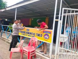 Polsek Bontoala Benahi Pos Kamling di Kelurahan Timongan Lompoa