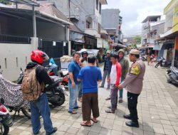 Bhabinkamtibmas Kunjungmae Sambang Tokoh Masyarakat, Ajak Warga Jauhi Narkoba dan Jaga Kamtibmas