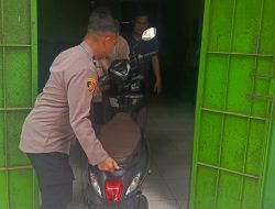 Aksi Pencurian Motor Digagalkan, Polisi Amankan Barang Bukti di Jalan TPU Laikang