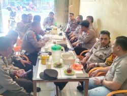 Kapolsek Bontoala Bahas Kamtibmas dan Kendala Tugas dalam Coffee Morning Bersama