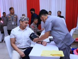 100 Kantong Darah Diserahkan ke PMI dalam Rangkaian Rakernis Humas Polri 2025