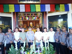 Hari Raya Waisak 2025, Kapolrestabes Makassar Pastikan Keamanan Umat Buddha Beribadah