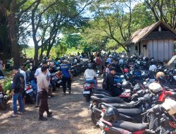 Jaga Keamanan Liburan, Personel Polsek Manggala Pantau Objek Wisata Air di Antang