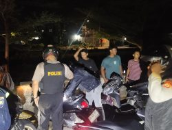 Polsek Manggala Gelar Patroli Gabungan Malam Minggu Cegah Geng Motor dan Kejahatan Jalanan