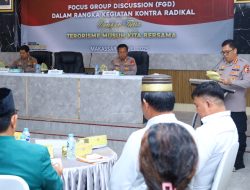 Divisi Humas Mabes Polri Gelar FGD Kontra Radikalisme di Polrestabes Makassar