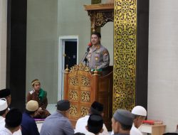 Safari Subuh di Masjid Nurul Jamil, Kapolrestabes Makassar Serukan Kepedulian Cegah Tawuran