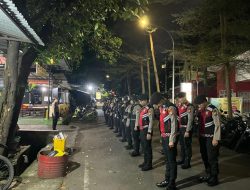 Jaga Kondusifitas, Samapta Polrestabes Makassar Gelar Patroli di Titik Rawan