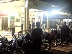 Polsek Manggala Amankan 28 Motor Knalpot Brong dan 1 Remaja Bawa Sajam saat Cipkon Malam Minggu