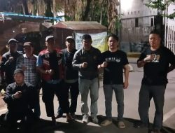 Bhabinkamtibmas Bangkala Bersama Bhabinsa dan FKPM Gelar Patroli Pasca Insiden Geng Motor