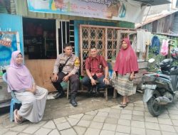 Bhabinkamtibmas Polsek Makassar Gencar Sambang Warga, Jalin Keakraban dengan Warga