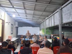 Jaga Harkamtibmas, Polsek Tamalate Gandeng FKPM dalam Silaturahmi Penuh Keakraban