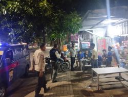 Cegah Gangguan Kamtibmas, Polsek Tamalanrea Gelar Patroli Sambang Lorong Dini Hari