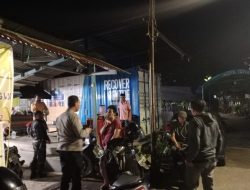 Polsek Tamalate Gencarkan Patroli Malam KRYD, Sasar Titik Rawan Kejahatan