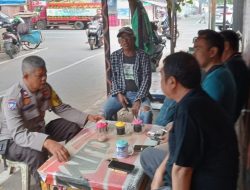Ngobrol pagi (Ngopi) kamtibmas Upaya Bhabinkamtibmas Serap Informasi Warga