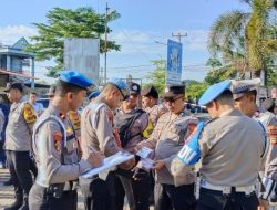 Gaktibplin Polsek Tamalate: Propam Periksa Kedisiplinan dan Kelengkapan Identitas Personel