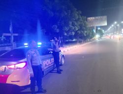 Polsek Panakkukang Patroli KRYD, Jaga Keamanan Malam Hari di Titik Rawan