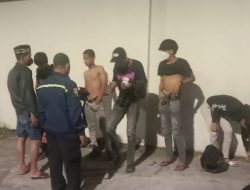 Bhabinkamtibmas Polsek Tamalate Bersama Babinsa dan Tokoh Masyarakat Gelar Patroli KRYD