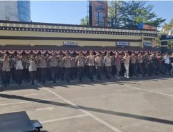Latihan PBB, Upaya Polrestabes Makassar Bentuk Mental dan Disiplin Anggota
