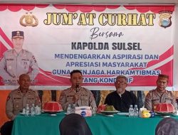 Sinergitas Polri dan Masyarakat Makin Erat Lewat Jumat Curhat Polda Sulsel