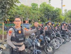 Kompol Joko Pamungkas Pimpin Patroli Siang di Wilayah Hukum Polrestabes Makassar