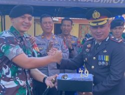 DanyonKav 10 Mendagiri Beri Kejutan Kapolsek Tamalanrea di HUT Bhayangkara ke-79