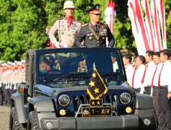 Kapolda Sulsel Pimpin Upacara Hari Bhayangkara Ke-79 Tahun 2025, Tegaskan Komitmen Polri untuk Masyarakat