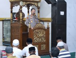 Safari Subuh di Mariso, Kombes Pol Arya Perdana Ajak Warga Jadi Mitra Polisi