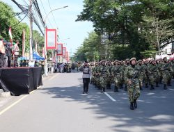 Kirab Kebangsaan Tutup Pendidikan SPPI Makassar, Ribuan Warga Saksikan