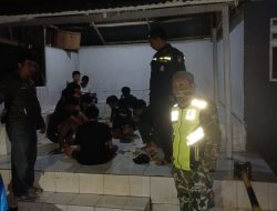 Patroli Dini Hari, Polsek Manggala Imbau Anak Muda Pulang Demi Jaga Kamtibmas