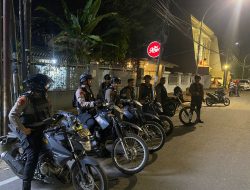 Cegah 3C dan Balap Liar, Patroli Presisi Sisir Wilayah Rawan di Makassar