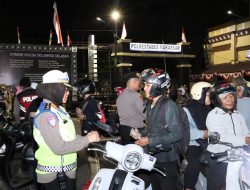 Polrestabes Makassar Gelar Razia Kendaraan, Tindak Pelanggaran dan Cegah Kriminalitas