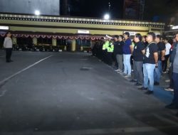 Wakapolrestabes Makassar Pimpin Apel KRYD untuk Jaga Kamtibmas Malam Hari