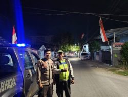Polsek Tamalate Gencar Patroli Malam, Cegah 3C dan Balap Liar