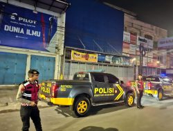 Patroli Malam Sat Samapta Polrestabes Makassar Hadirkan Rasa Aman di Tengah Warga